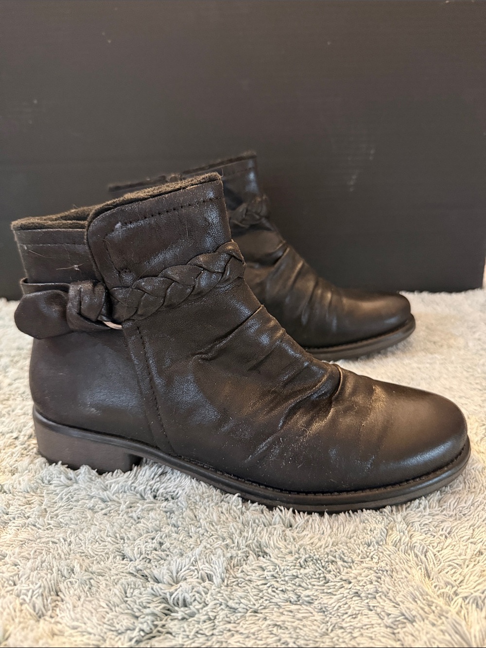 BareTraps Ankle Boots with Side Zipper